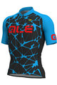ALÉ Tricou de ciclism cu mânecă scurtă - CRACLE - albastru/negru