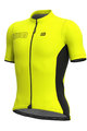 ALÉ Tricou de ciclism cu mânecă scurtă - COLOR BLOCK - galben