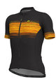 ALÉ Tricou de ciclism cu mânecă scurtă - START - portocaliu/negru