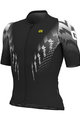 ALÉ Tricou de ciclism cu mânecă scurtă - PRO RACE - negru/alb