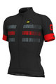 ALÉ Tricou de ciclism cu mânecă scurtă - STRADA - roșu/negru