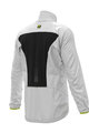 ALÉ Jachetă rezistentă la vânt de ciclism - LIGHT PACK - alb