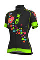 ALÉ Tricou de ciclism cu mânecă scurtă - FOREVER LADY  - multicolor/negru