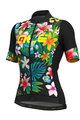 ALÉ Tricou de ciclism cu mânecă scurtă - SARTANA LADY - multicolor/negru