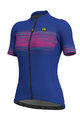 ALÉ Tricou de ciclism cu mânecă scurtă - START LADY  - roz/albastru