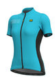 ALÉ Tricou de ciclism cu mânecă scurtă - COLOR BLOCK LADY - albastru