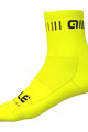 ALÉ Șosete clasice de ciclism - STRADA Q-SKIN  - galben