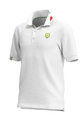 ALÉ Tricou de ciclism cu mânecă scurtă - POLO  - alb