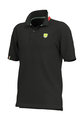 ALÉ Tricou de ciclism cu mânecă scurtă - POLO - negru
