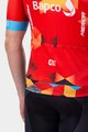 ALÉ Tricou de ciclism cu mânecă scurtă - BAHR VICTORIOUS 2022 - roșu/albastru/alb