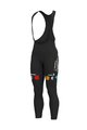ALÉ Pantaloni de ciclism lungi cu bretele - BAHRAI VICTORIOUS 22 - negru