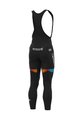 ALÉ Pantaloni de ciclism lungi cu bretele - BAHRAI VICTORIOUS 22 - negru