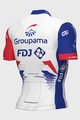 ALÉ Tricou de ciclism cu mânecă scurtă - GROUPAMA FDJ 2022 - roșu/albastru/alb