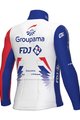 ALÉ Jachetă termoizolantă de ciclism - GROUPAMA FDJ 2022 - roșu/albastru/alb