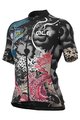 ALÉ Tricou de ciclism cu mânecă scurtă - OCEAN LADY - multicolor