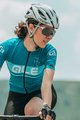 ALÉ Tricou de ciclism cu mânecă scurtă - CRYSTAL LADY - turcoaz