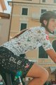 ALÉ Tricou de ciclism cu mânecă scurtă - VERSILIA LADY - alb