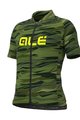 ALÉ Tricou de ciclism cu mânecă scurtă - ROCK KIDS - verde
