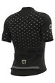 ALÉ Tricoul și pantaloni scurți de ciclism - STARS - alb/gri/negru