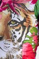 ALÉ Tricou de ciclism cu mânecă scurtă - TIGER LADY - roz/verde