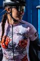 ALÉ Tricou de ciclism cu mânecă scurtă - SKULL LADY - roz