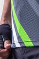 ALÉ Tricou de ciclism cu mânecă scurtă - ARROW MTB - gri
