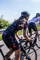 ALÉ Tricou de ciclism cu mânecă scurtă - BUTTERFLY LADY - negru