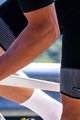 ALÉ Pantaloni scurți de ciclism cu bretele - PR-S MASTER 2.0  - negru/alb
