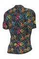 ALÉ Tricou de ciclism cu mânecă scurtă - PR-R TATTOO - roșu/gri/galben/portocaliu/roz/albastru/negru