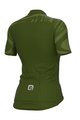 ALÉ Tricou de ciclism cu mânecă scurtă - R-EV1 ARTIKA LADY - verde