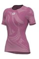 ALÉ Tricou de ciclism cu mânecă scurtă - ETESIA LADY - roz