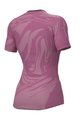 ALÉ Tricou de ciclism cu mânecă scurtă - ETESIA LADY - roz