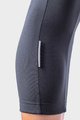 ALÉ Pantaloni de ciclism 3/4 cu bretele - WINTER - negru/galben