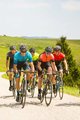 ALÉ Tricou de ciclism cu mânecă scurtă - SLIDE - verde/albastru