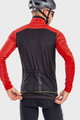 ALÉ Jachetă și pantaloni de iarnă de ciclism - FONDO WINTER - negru/roșu