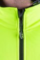 ALÉ Jachetă termoizolantă de ciclism - FONDO WINTER - negru/galben