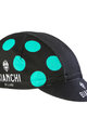 Bianchi Milano Șapcă de ciclism - NEON - negru/albastru deschis