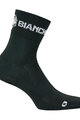 BIANCHI MILANO Șosete clasice de ciclism - ASFALTO - negru