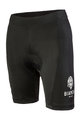 BIANCHI MILANO Pantaloni scurți de ciclism fără bretele - JABALON LADY - negru