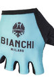 BIANCHI MILANO Mănuși de ciclism fără degete - DIVOR - albastru deschis/negru