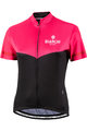 BIANCHI MILANO Tricou de ciclism cu mânecă scurtă - GINOSA LADY - negru/roz