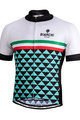 BIANCHI MILANO Tricou de ciclism cu mânecă scurtă - CODIGORO - alb