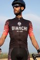 BIANCHI MILANO Tricou de ciclism cu mânecă scurtă - PEDASO - roz/negru