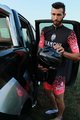 BIANCHI MILANO Tricou de ciclism cu mânecă scurtă - PEDASO - roz/negru