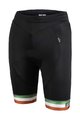 BIANCHI MILANO Pantaloni scurți de ciclism fără bretele - AVOLA LADY - negru/multicolor