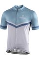 BIANCHI MILANO Tricou de ciclism cu mânecă scurtă - OLLASTU - albastru deschis/alb