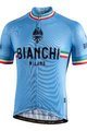 BIANCHI MILANO Tricou de ciclism cu mânecă scurtă - ISALLE - albastru