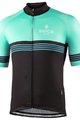 BIANCHI MILANO Tricou de ciclism cu mânecă scurtă - PRIZZI - verde/negru
