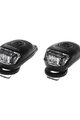 lumină - CIRCLE 2+2LED - negru