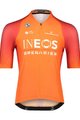 BIORACER Tricou de ciclism cu mânecă scurtă - INEOS GRENADIERS '22 - roșu/portocaliu